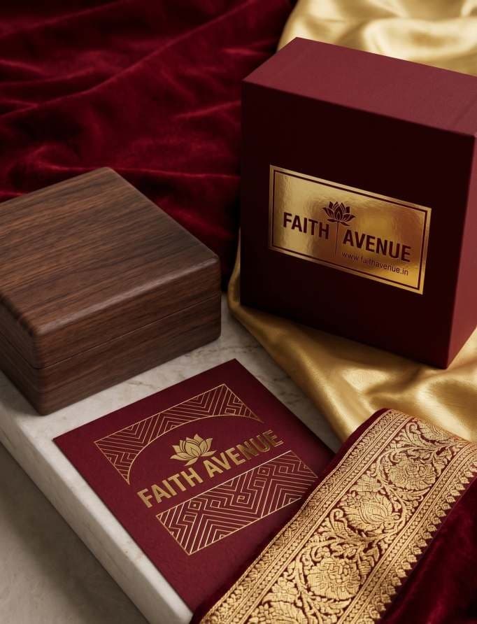 Indian craftsmanship — hand-finished boxes and woven textiles